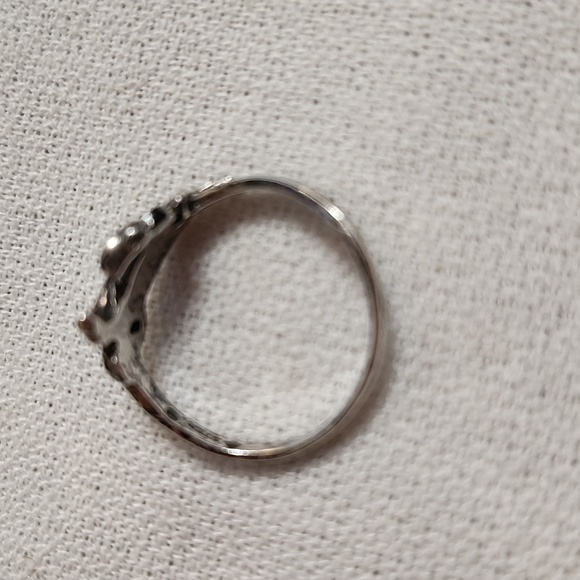 Sterling Silver Unicorn Earrings and Ring Set - Picture 5 of 16